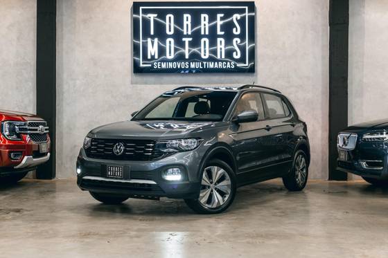 VOLKSWAGEN T-CROSS 1.0 200 TSI TOTAL FLEX COMFORTLINE AUTOMÁTICO